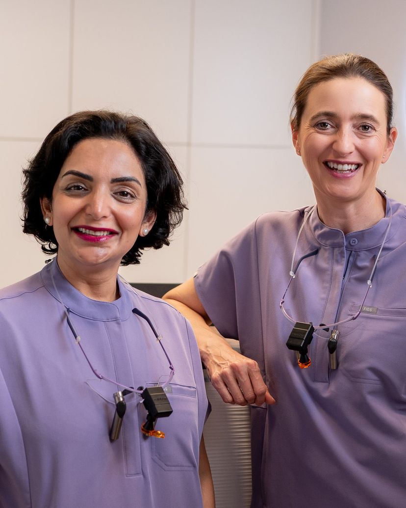 Dr. Sharif-Pedack und Dr. Metz